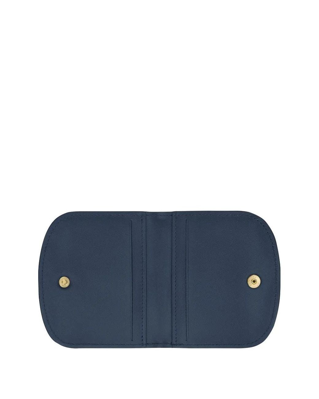Longchamp Blue Epure Leather Card Holder for men