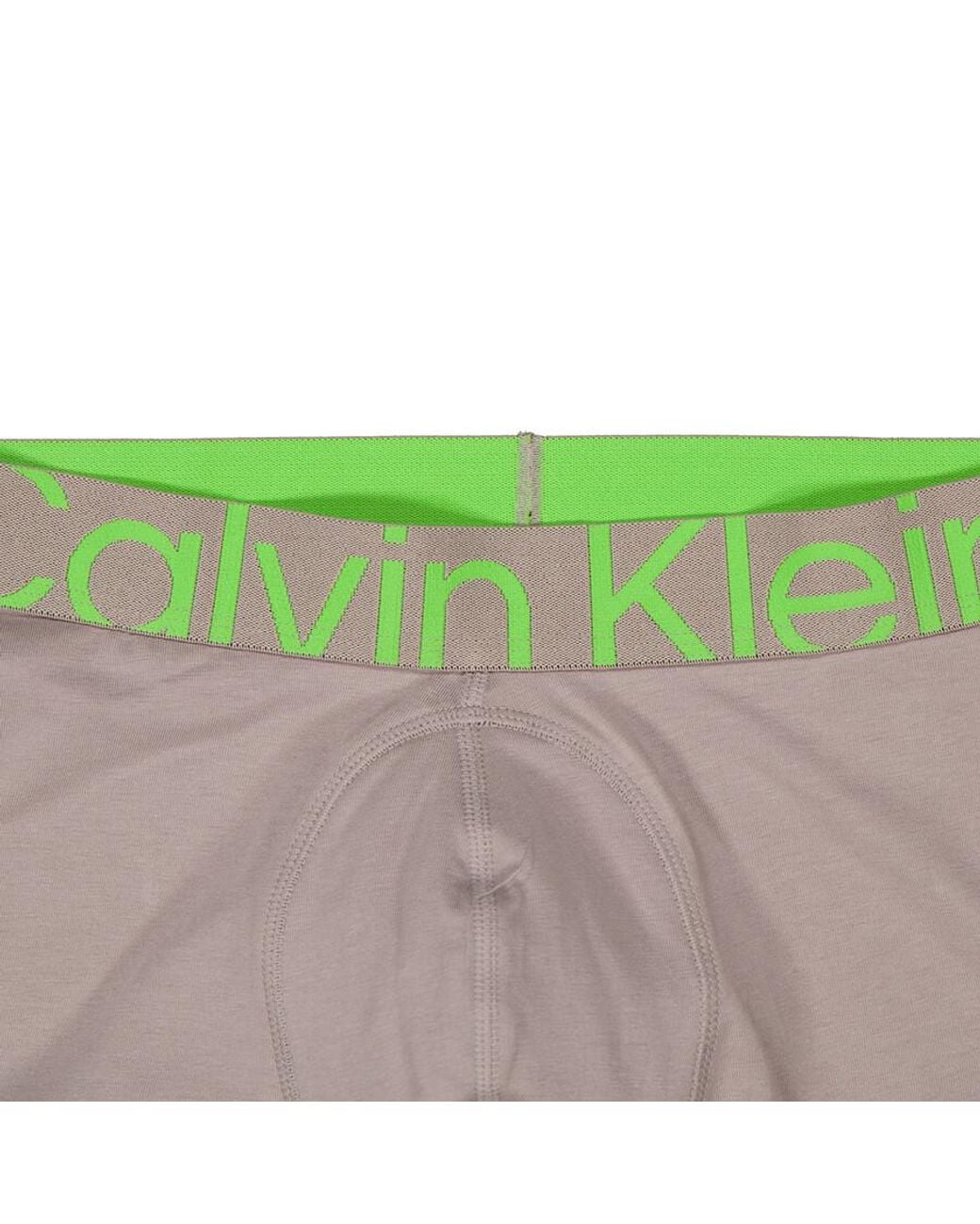 Calvin Klein Gray Future Shift Trunks for men