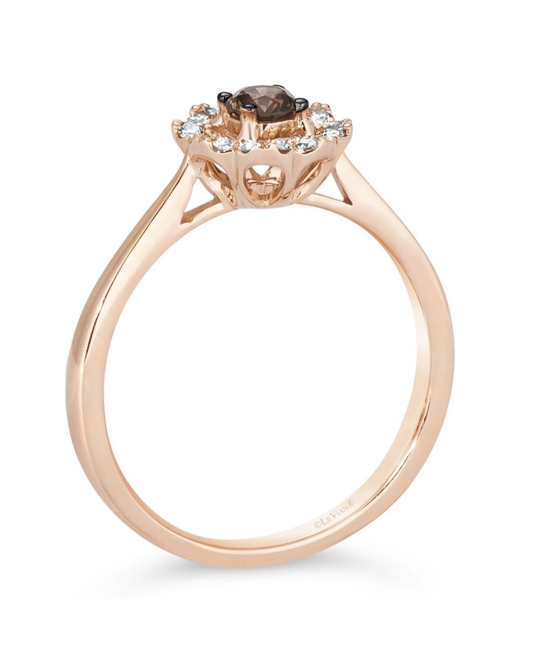 Le Vian Pink Chocolate Diamond Ring Set for men