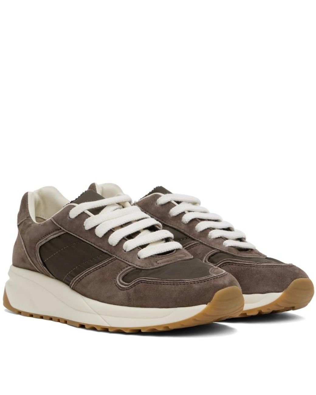 Common Projects Brown Track Premium Sneakers for men