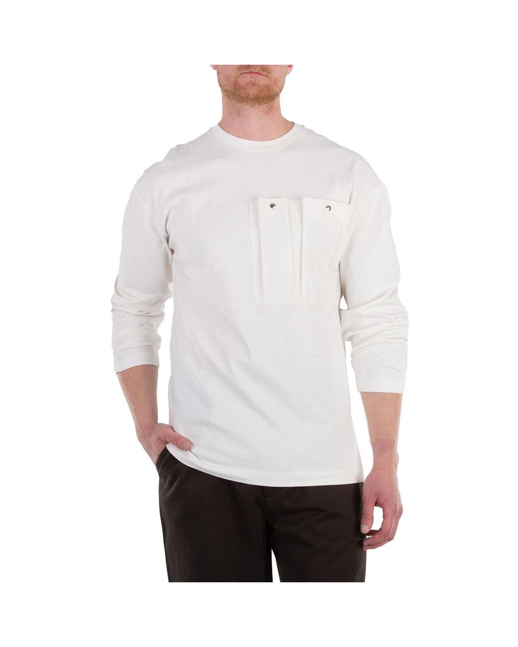 OAMC White Off- Donner Organic Cotton T-Shirt for men