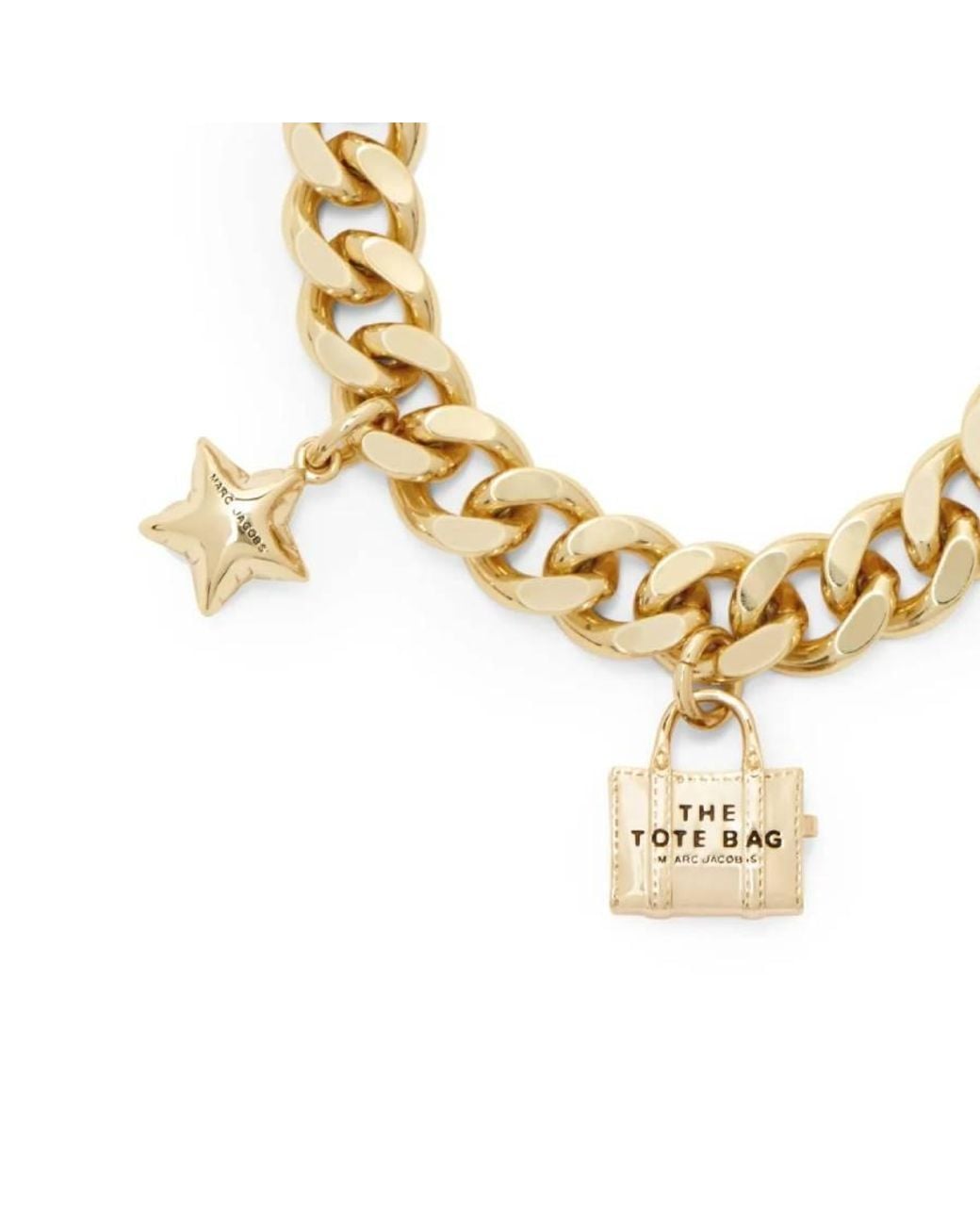 Marc Jacobs Metallic Light Antique The Mini Icon Charm Bracelet for men