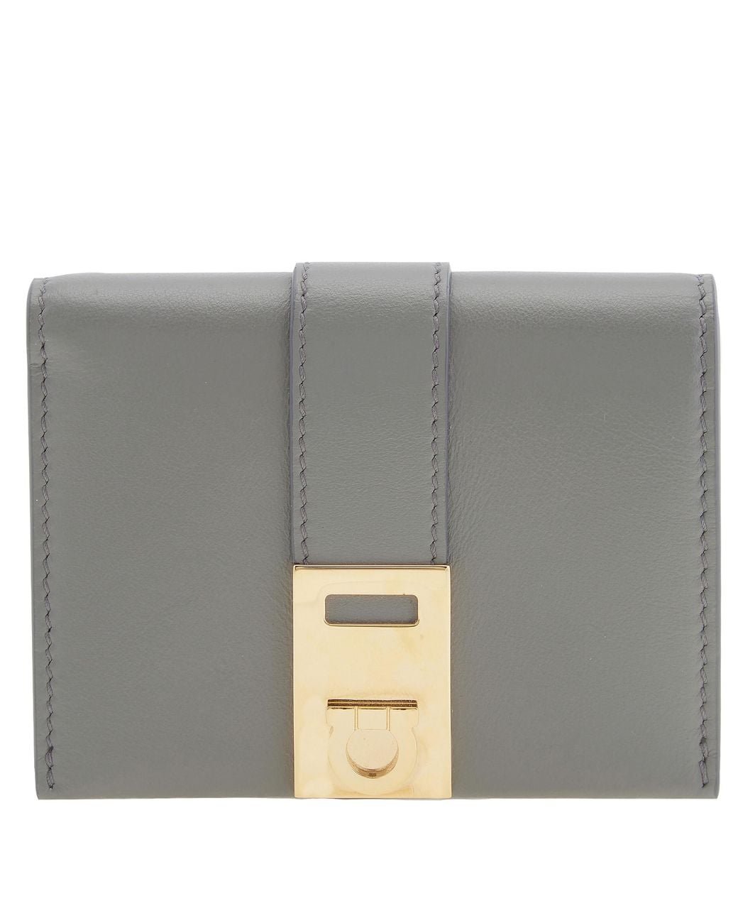 Ferragamo Gray Salvatore Wallet for men