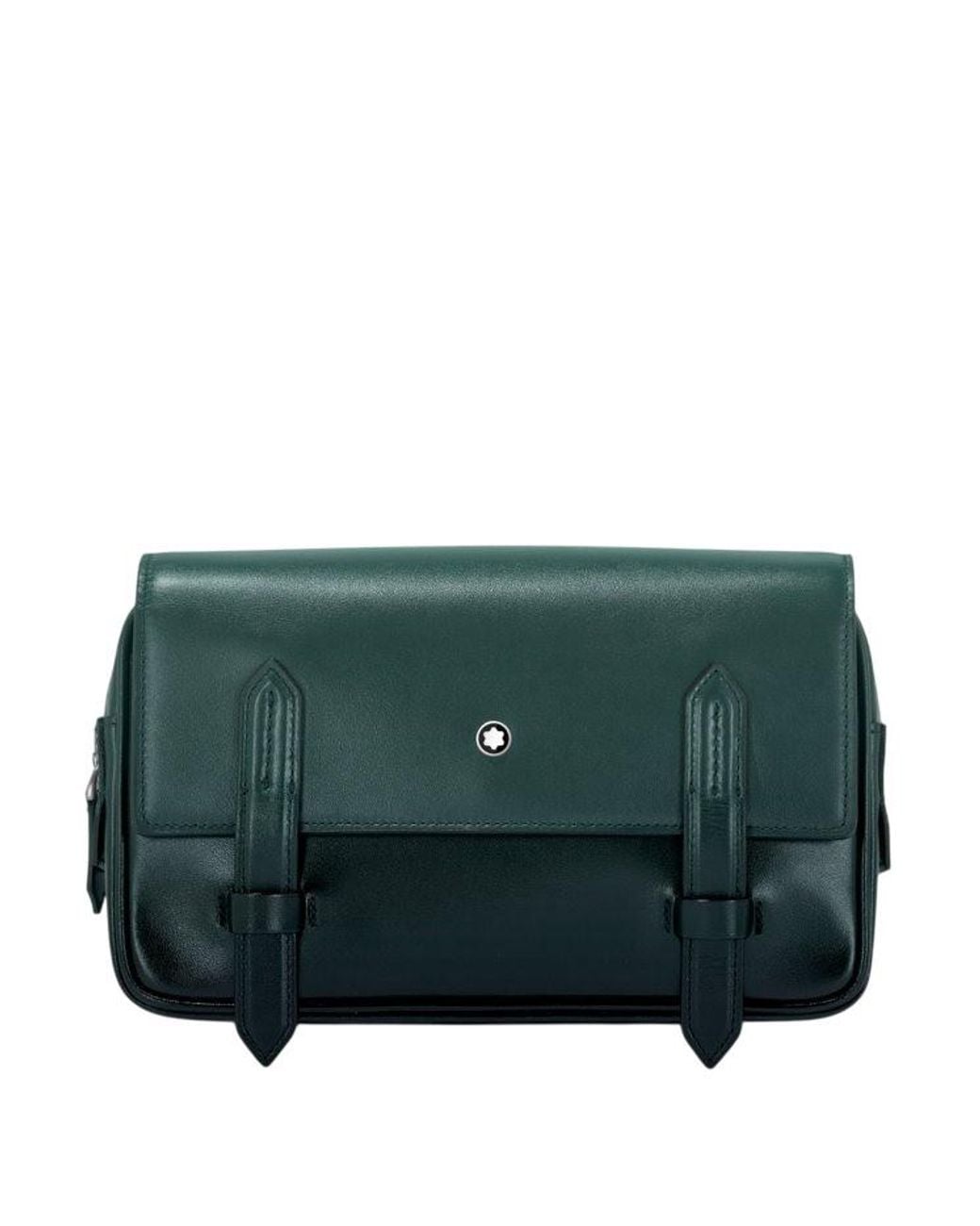 Montblanc Green British Meisterstuck Messenger for men