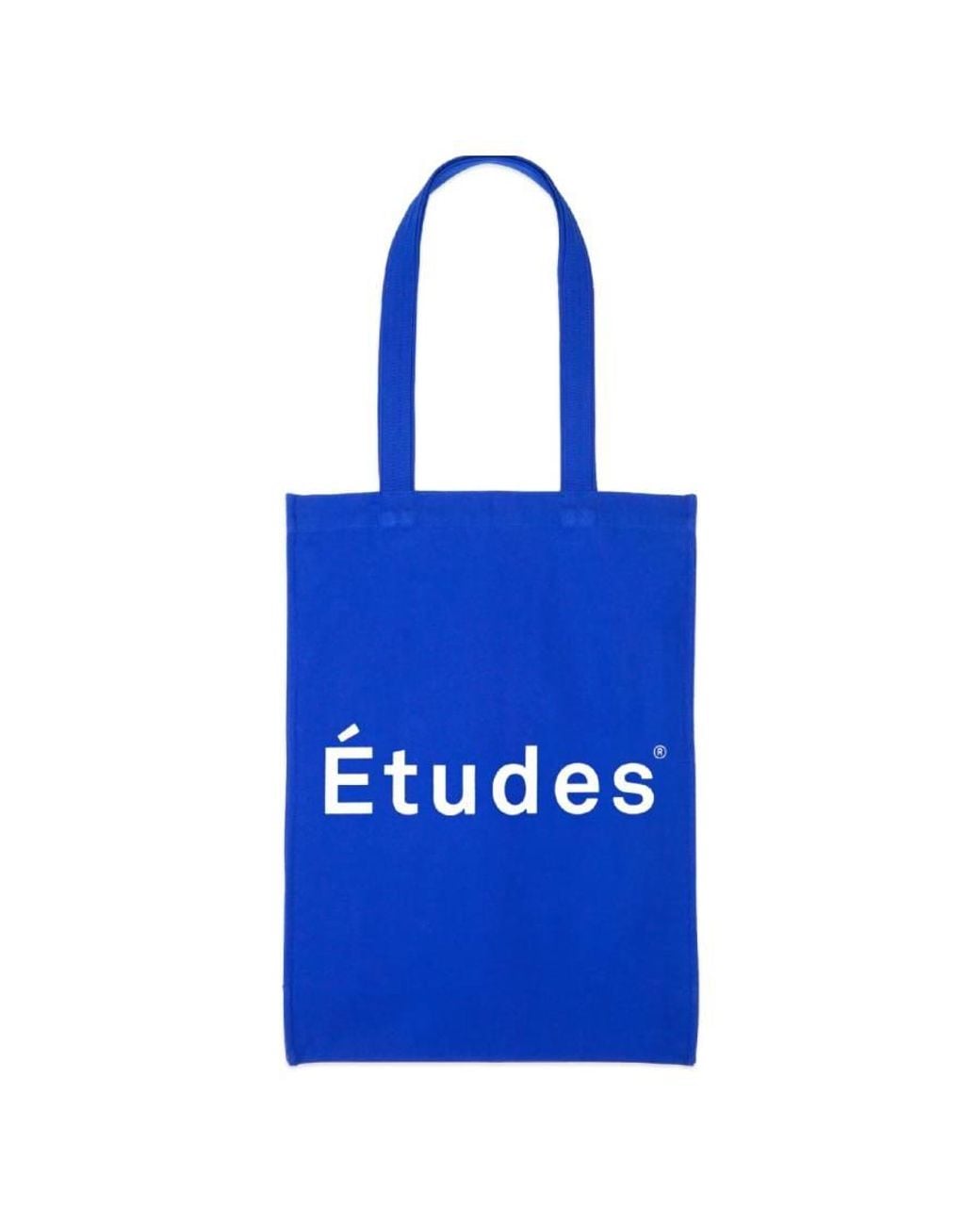 Etudes Studio Blue November Organic Cotton Tote Bag for men