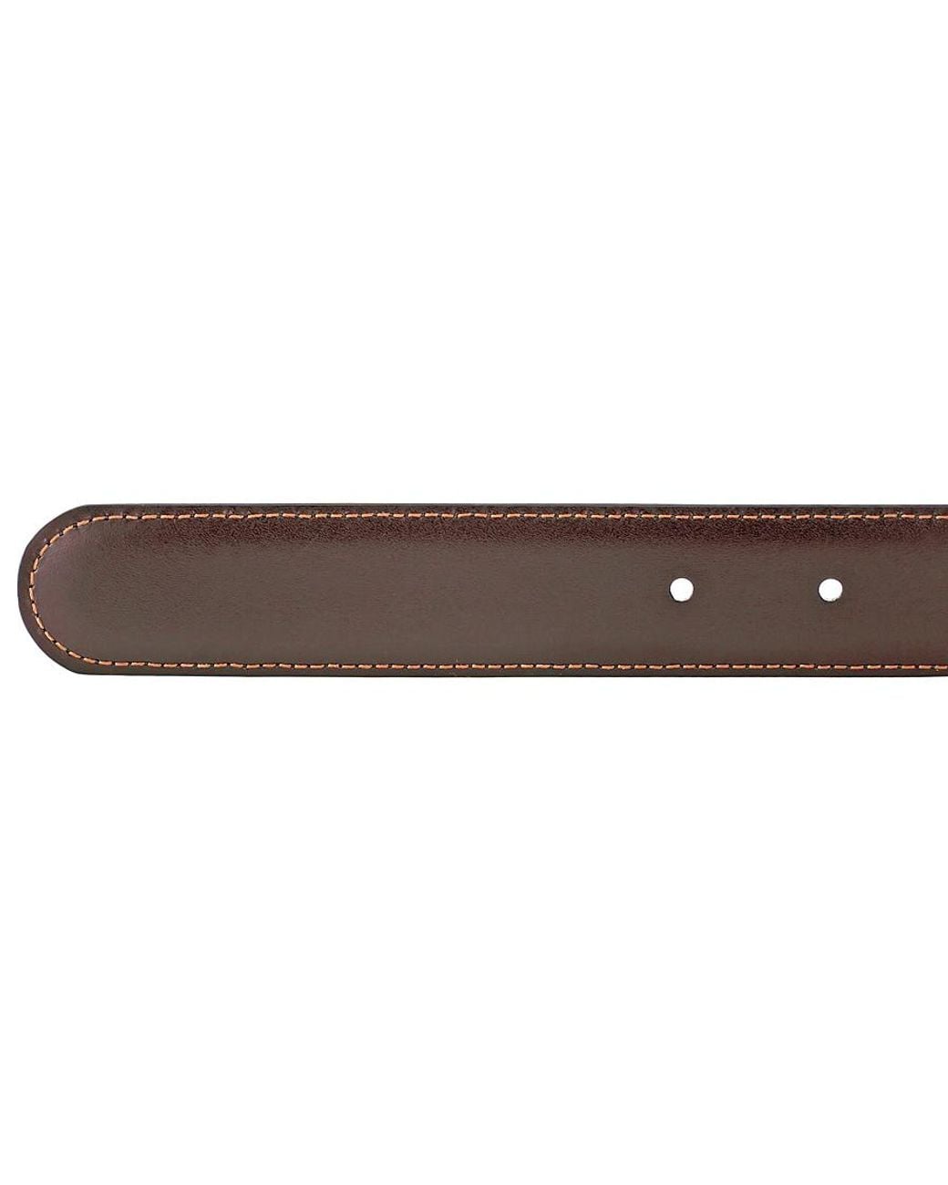 Montblanc Black Reversible Leather Belt 111080 for men
