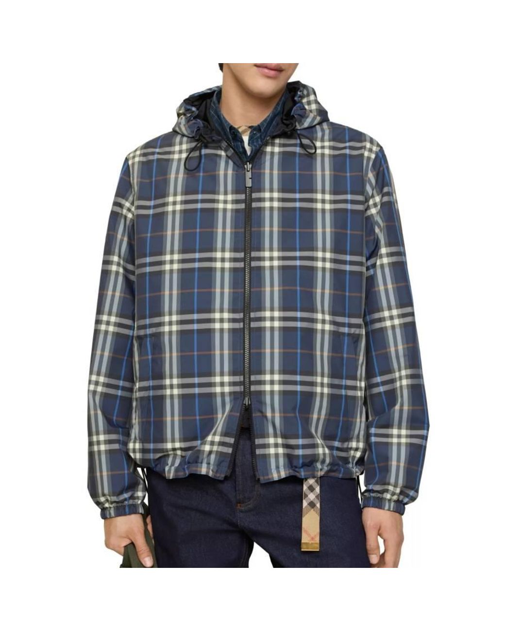 Burberry Blue Jackets for men