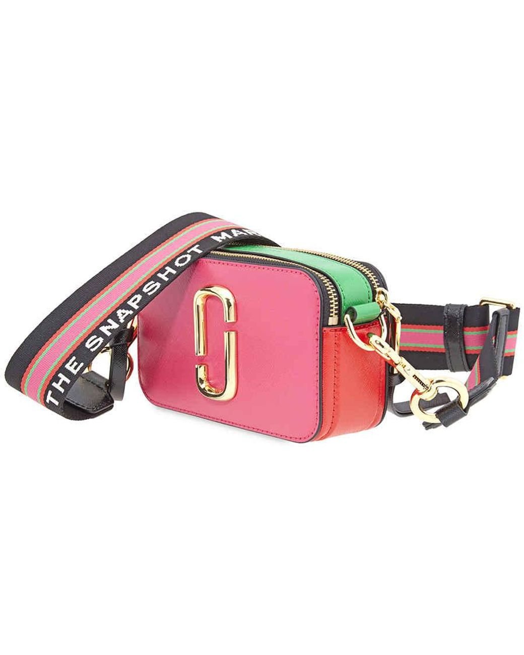 Marc Jacobs Snapshot Pink Leather Bag Save 49 Lyst