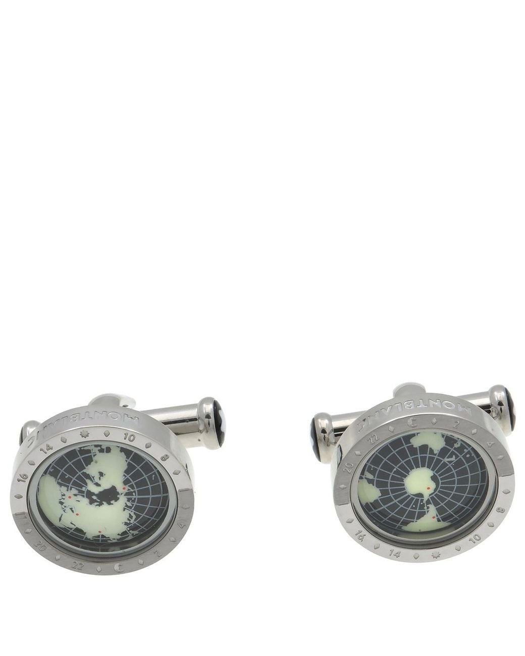 Montblanc Gray 1858 Geosphere Cufflinks for men