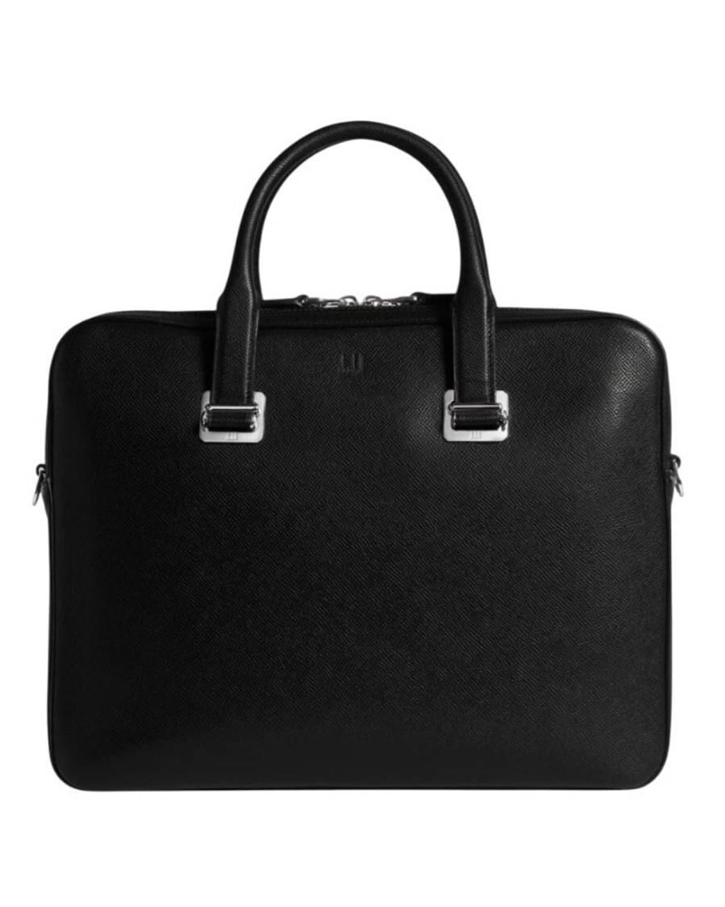 dunhill Cadogan Slim Single Document Case in Black for Men | Lyst