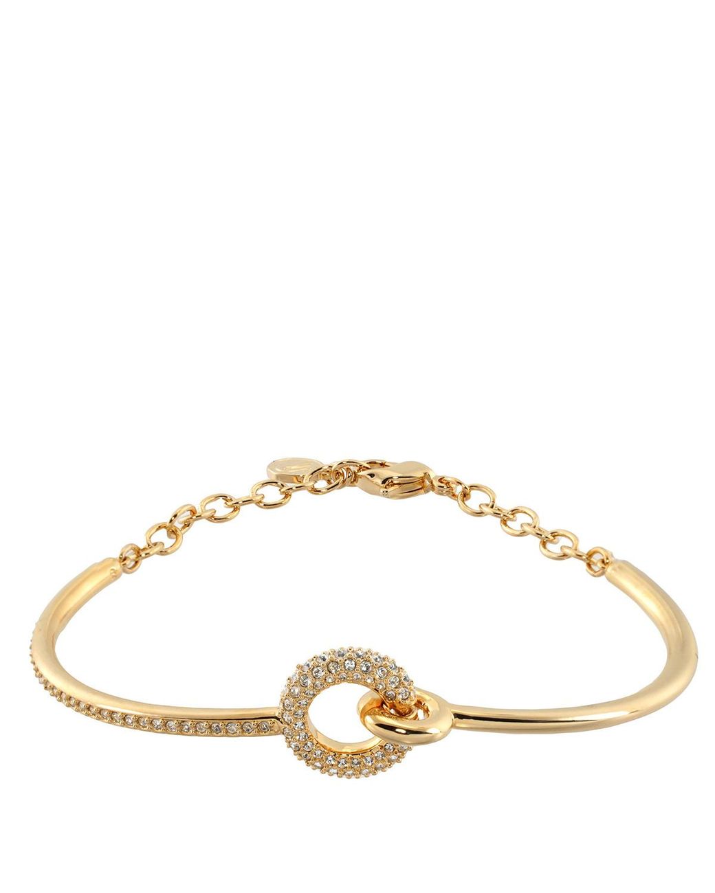 Swarovski Brown Dextera Round Cut Bangle for men