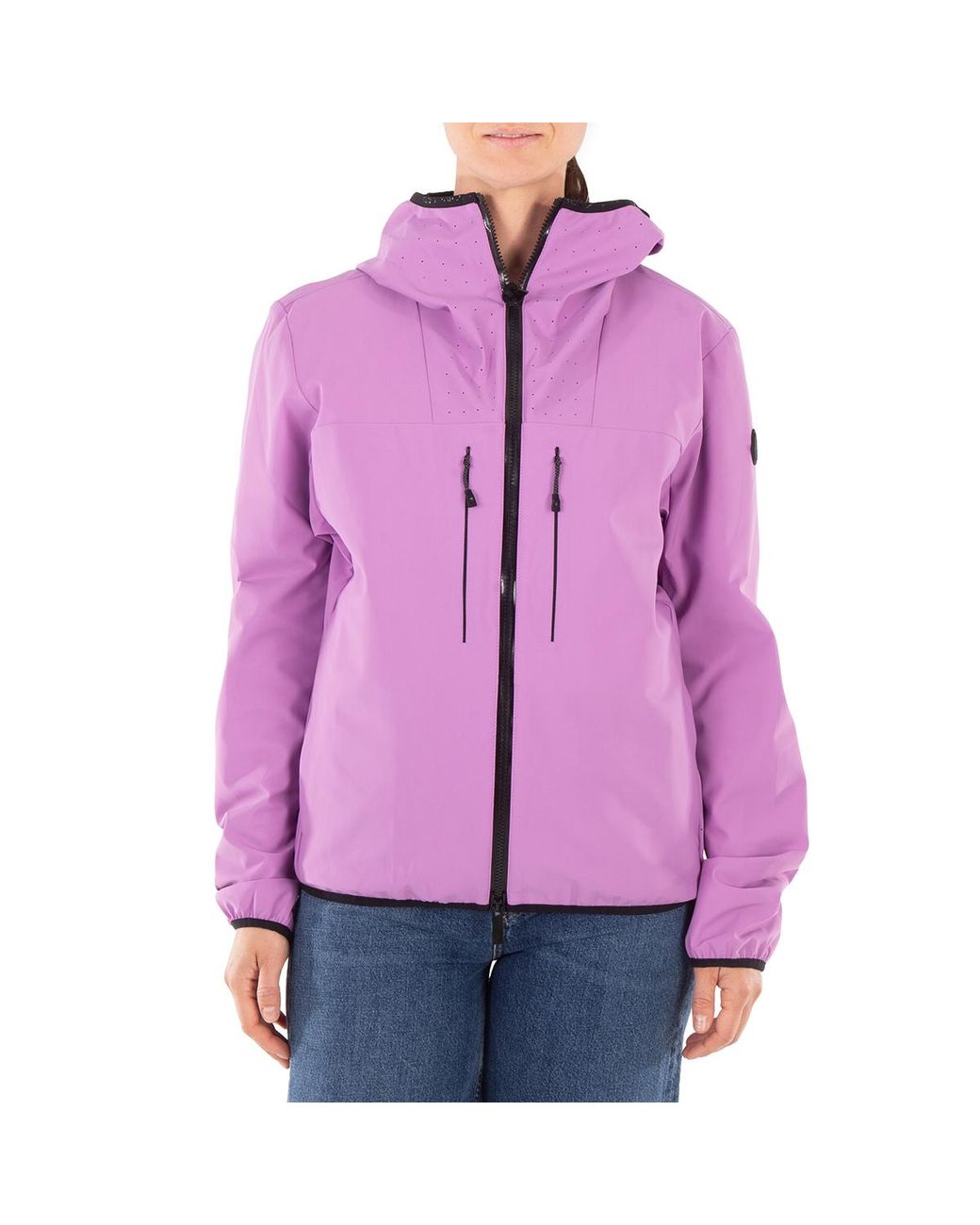 Moncler Purple Foreant Long Sleeve Hooded Jacket, Brand Size 4 for men