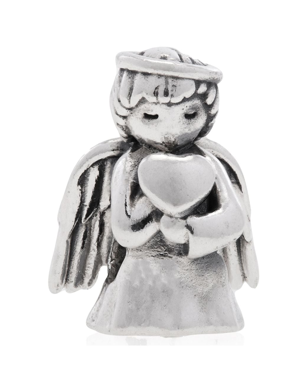 Pandora White Angel Sterling Charm for men