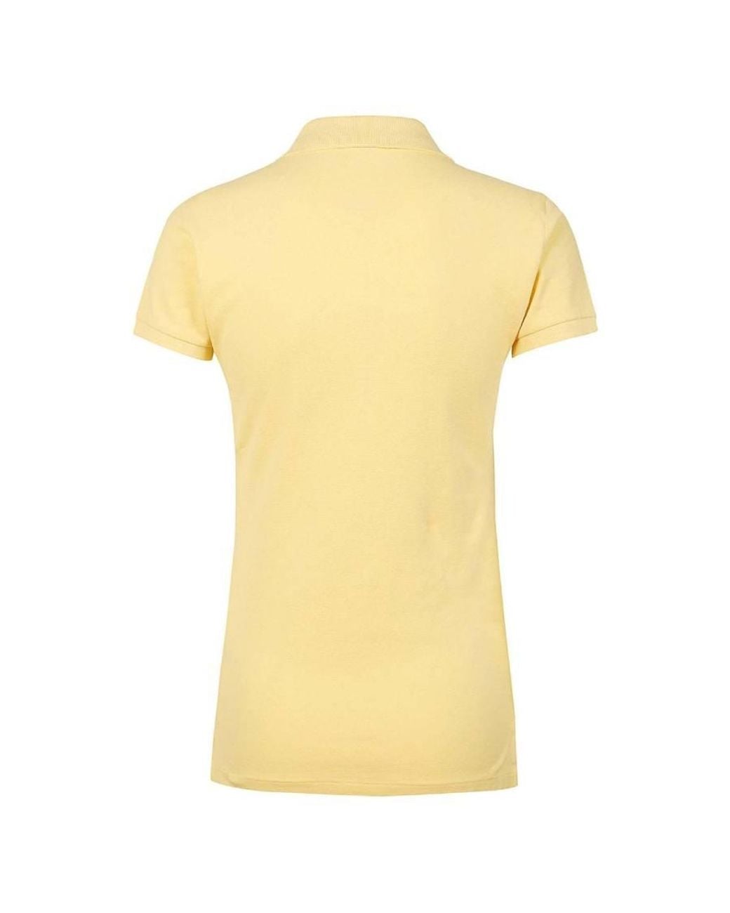 Polo Ralph Lauren Yellow Slim-Fit Mesh Polo Shirt for men