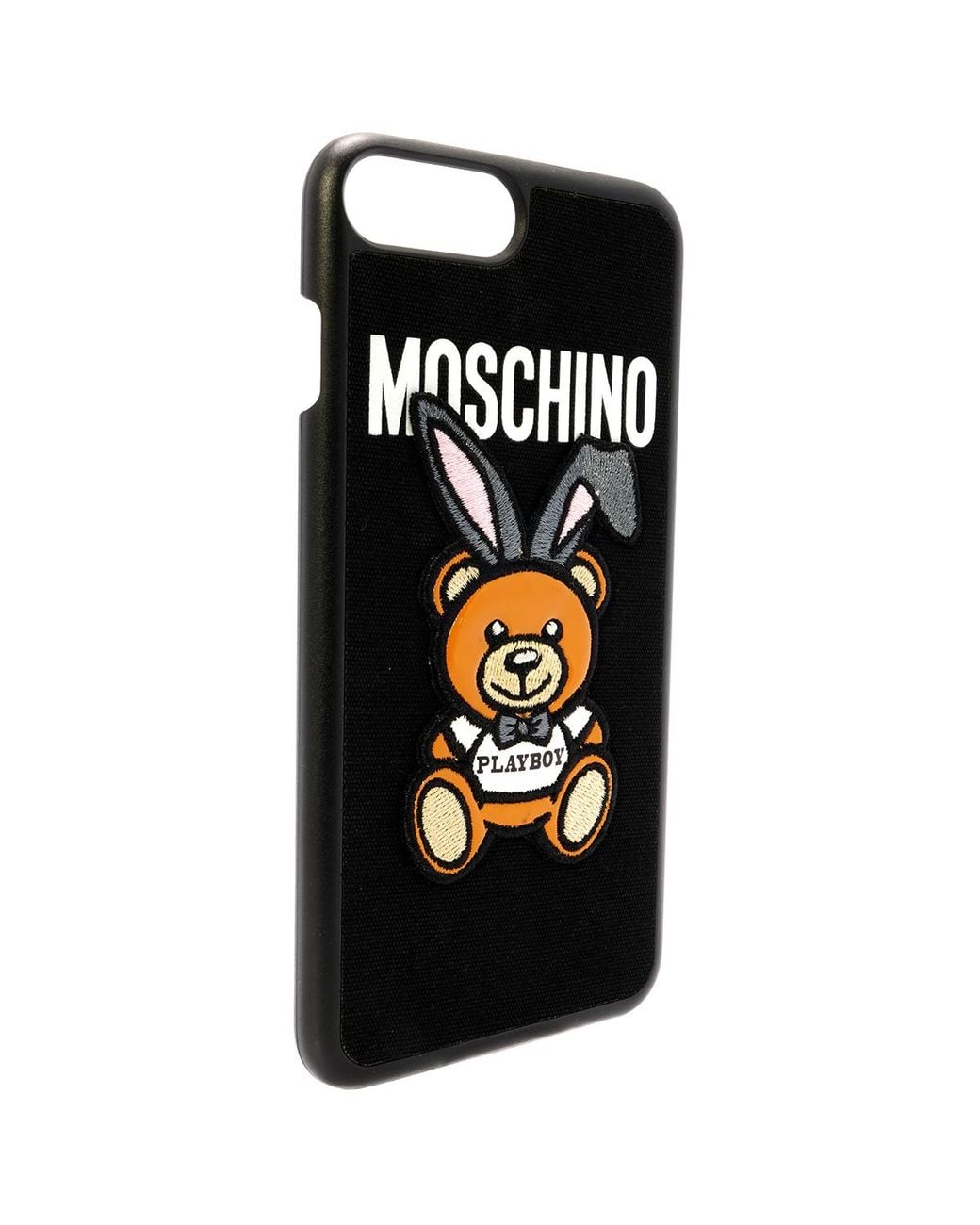 Moschino Black Playboy Teddy Iphone Case