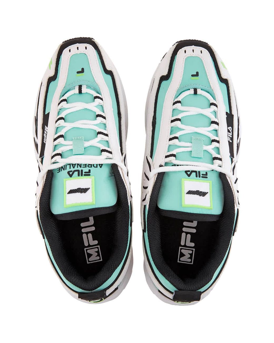 Fila on sale teal shoes