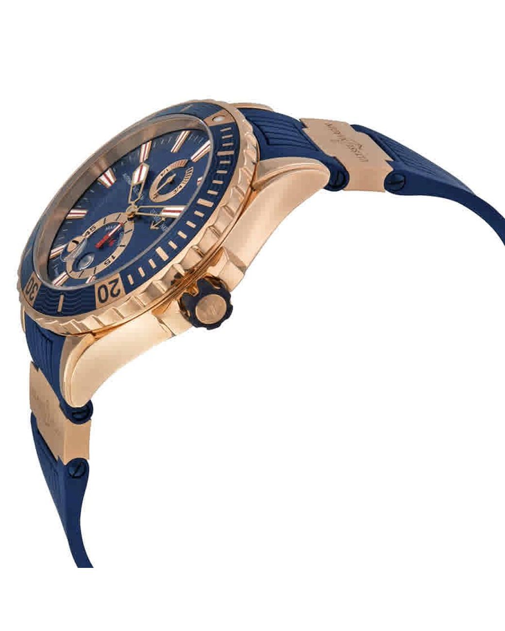 Ulysse Nardin Maxi Marine Diver 18kt Rose Gold Blue Dial Watch 266