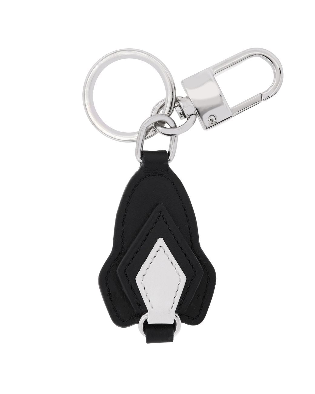 Montblanc Blue Soft Grain Rocket Leather Key Fob