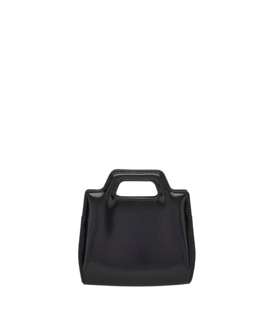 Ferragamo Black Wanda Micro Leather Shoulder Bag