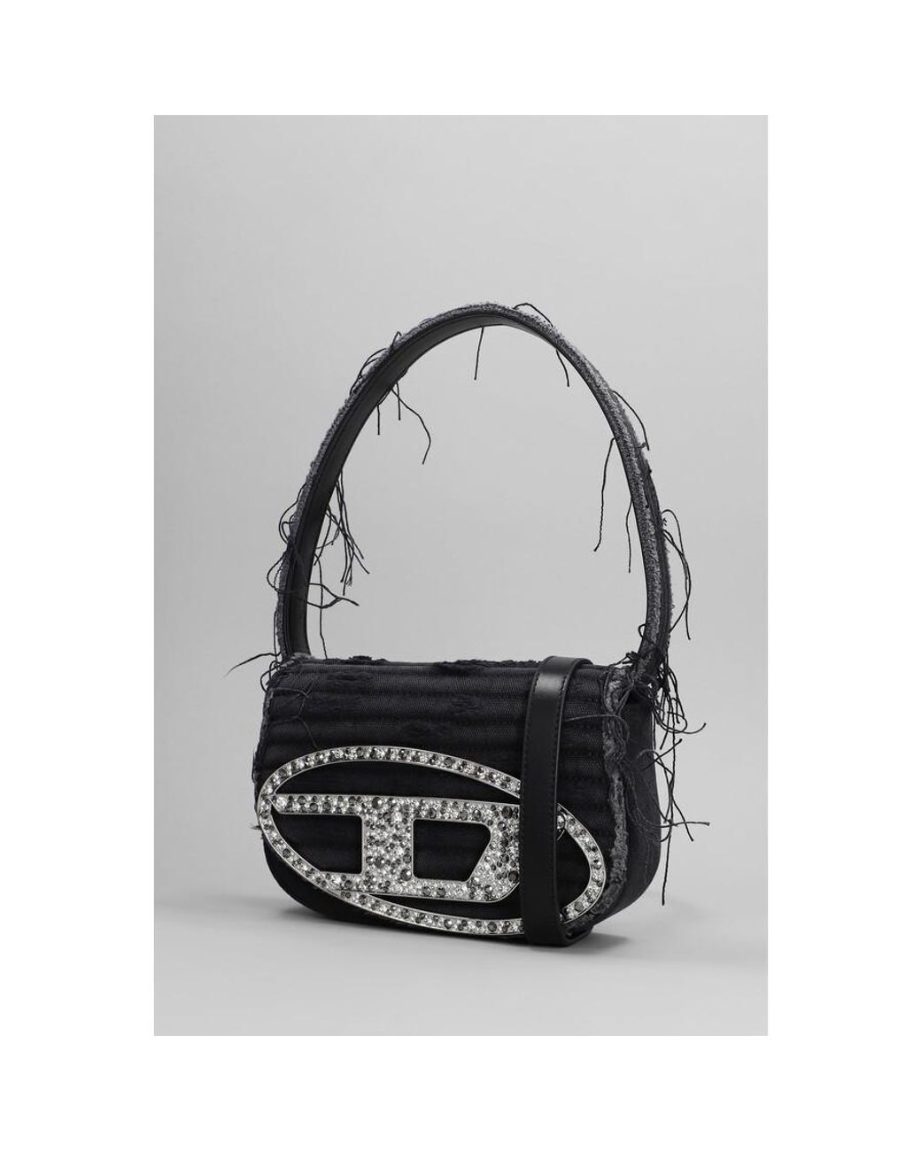 DIESEL 1Dr Shoulder Bag in Grey | Lyst Canada