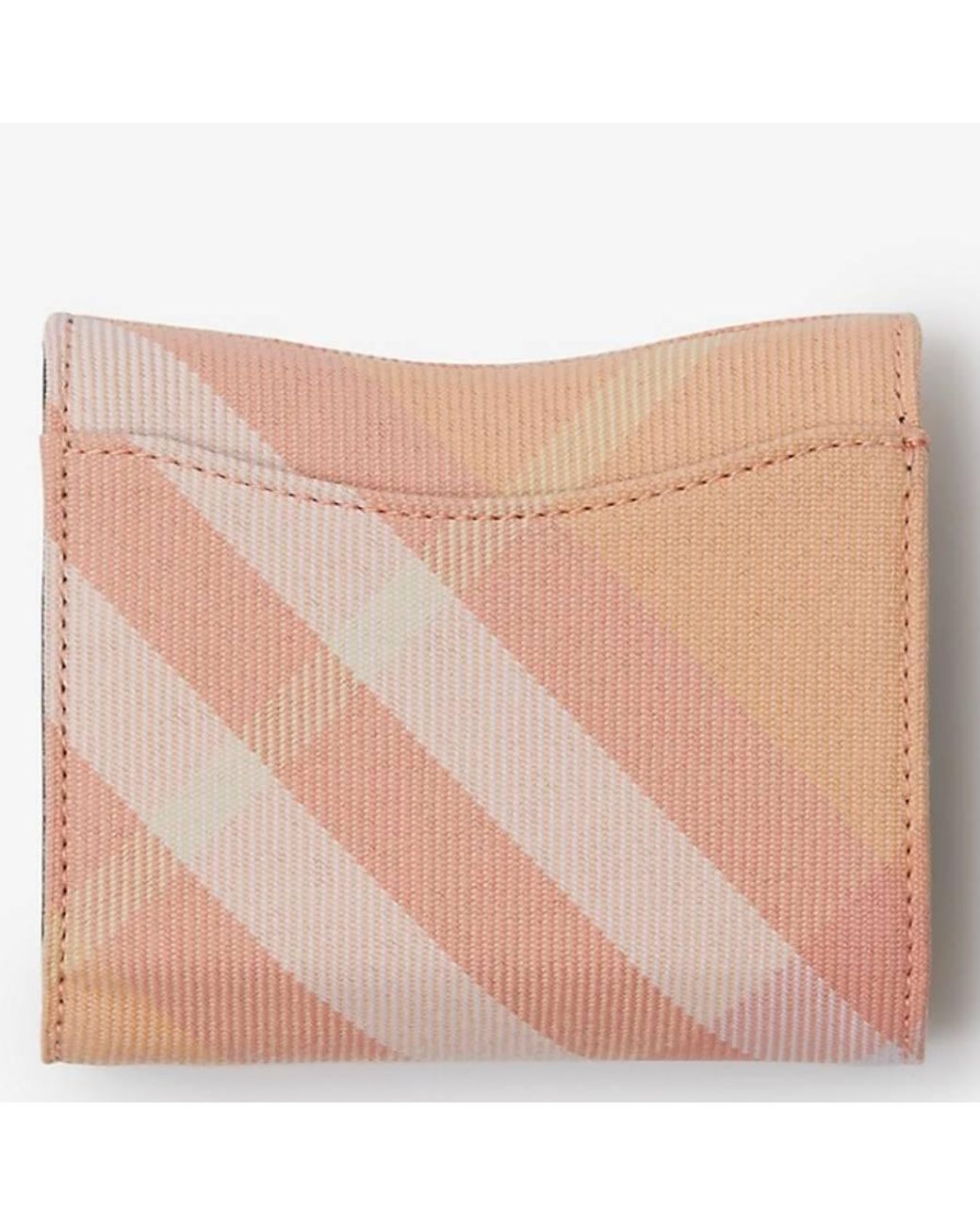 Burberry Natural Rocking Horse Check Wallet for men