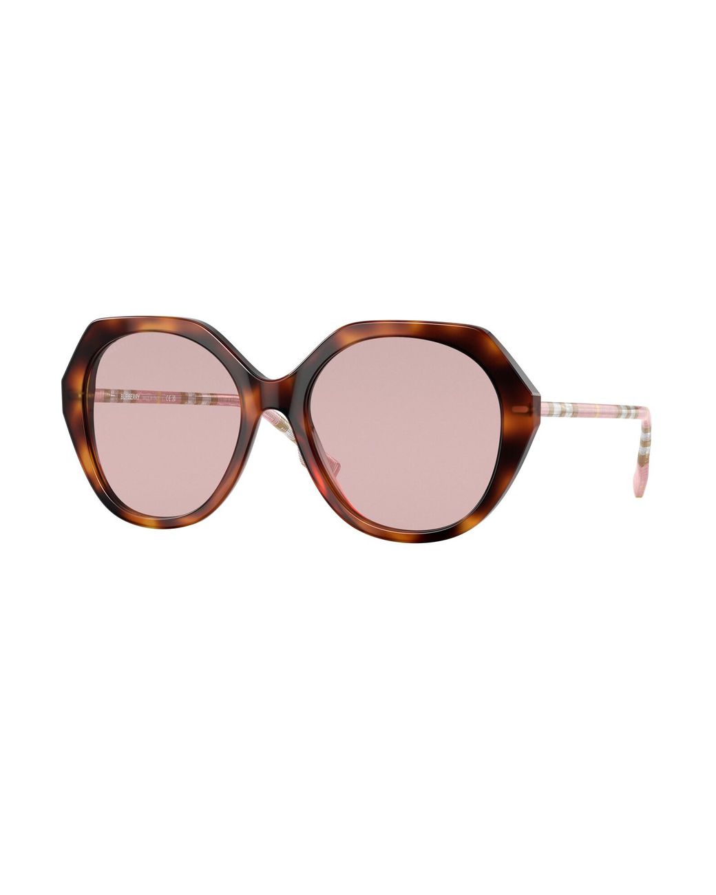 Burberry Vanessa Geometric Sunglasses in Black Lyst UK