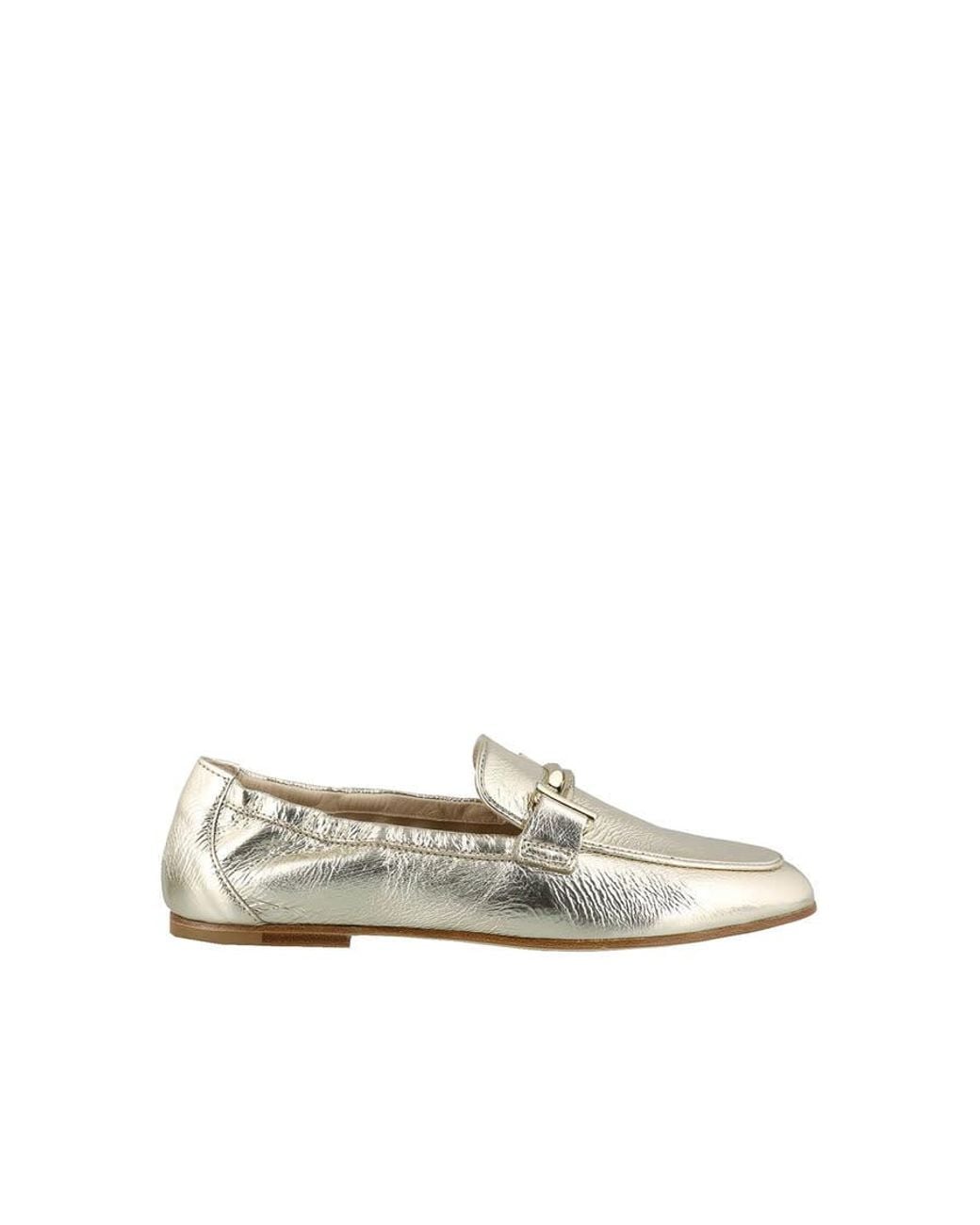 Tod's Multicolor Tod's Doppia T Suede Loafers