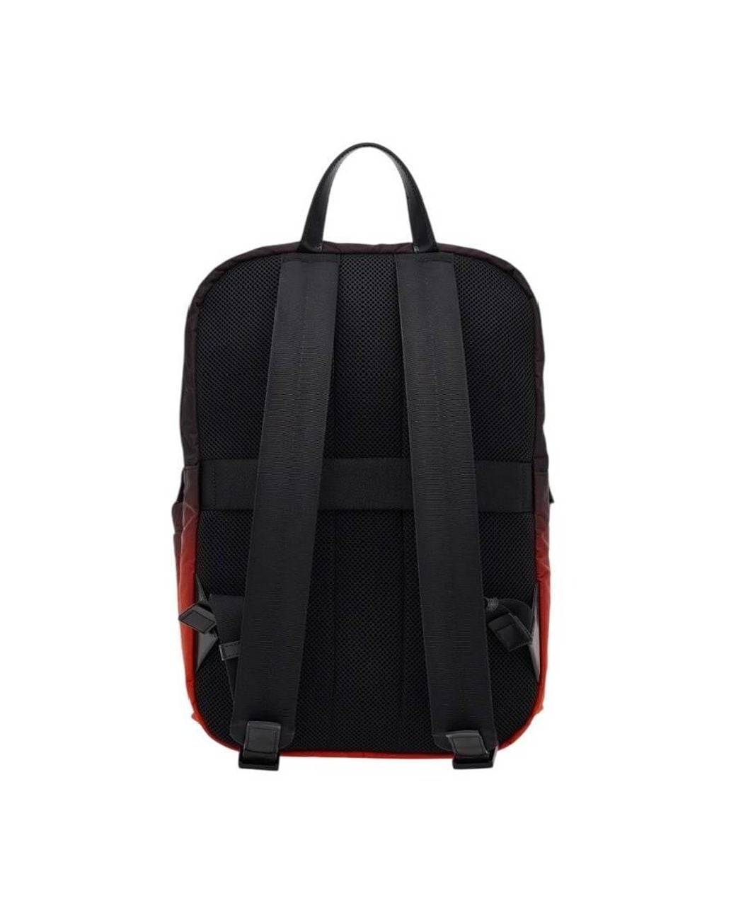 Ferragamo Red Adjustable Strap Gancio Backpack for men