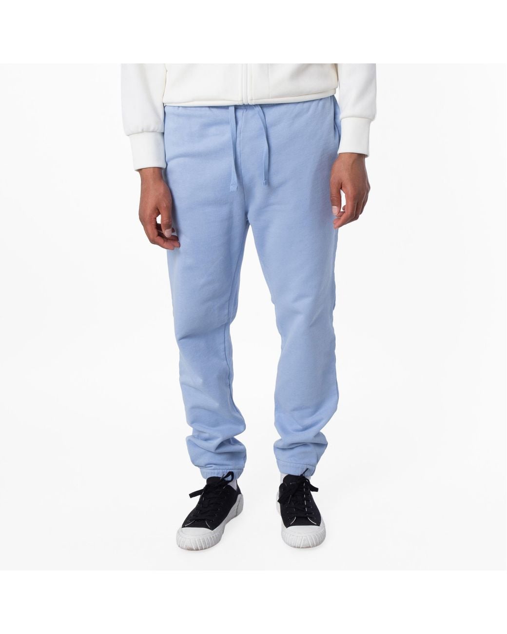 Polo Ralph Lauren Blue Logo Embossed Cotton Joggers for men