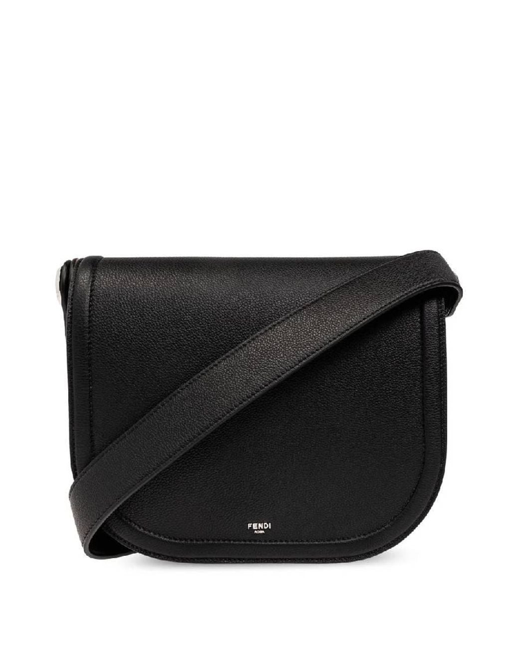 Fendi Black 'Roma Chiodo' Shoulder Bag for men