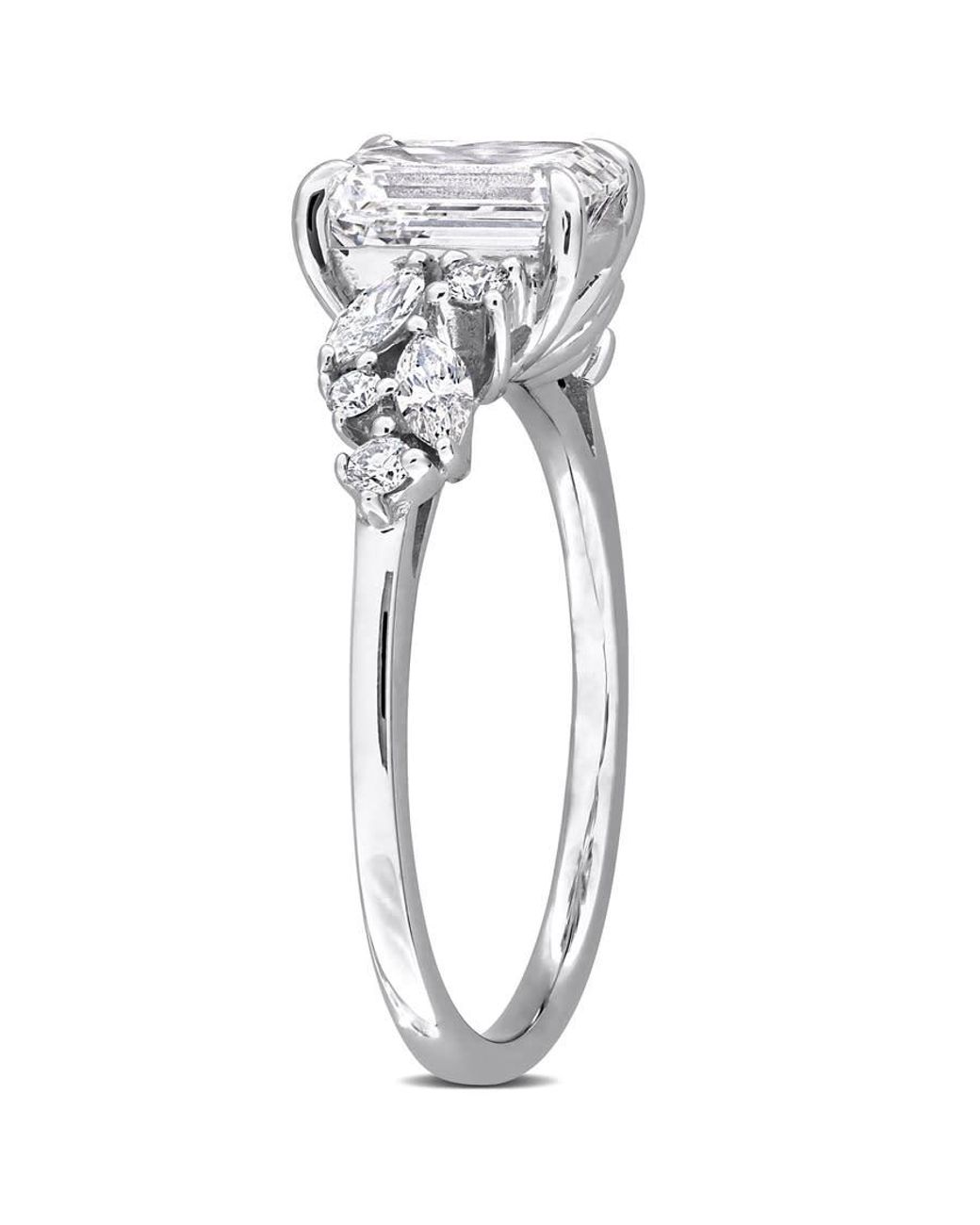 Created Forever Metallic 1 4/5Ct Tw Multi-Shaped Lab-Grown Diamond Ring for men