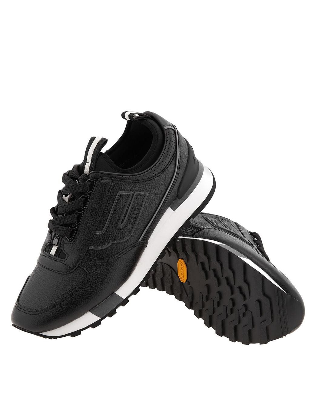 Bally Black Galaxy Grody Leather Sneakers, Brand Size 5 Us Size 6 for men