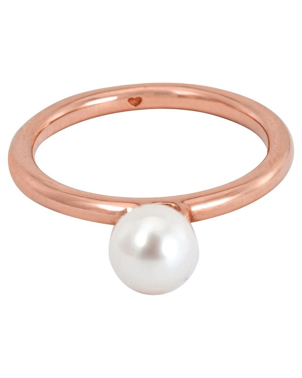 Pandora White Rose Contemporary Pearl Ring Us 7) for men