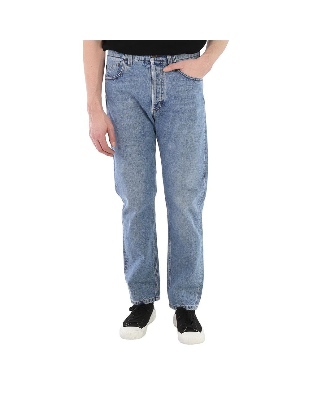Roberto Cavalli Blue Midium Straight Leg Jeans, Waist for men