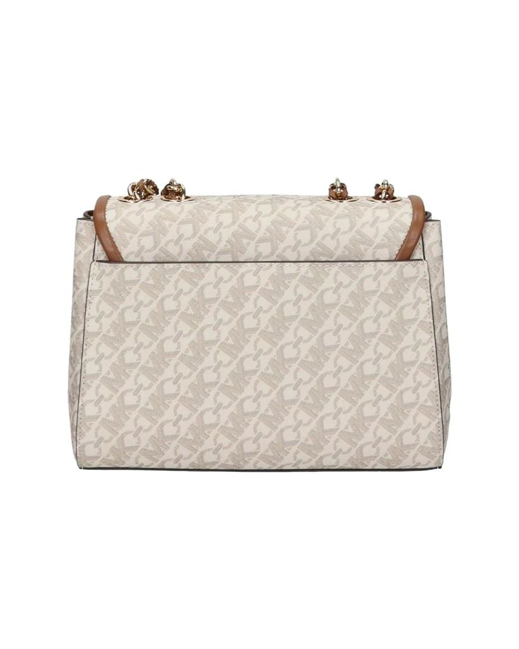 Michael Kors Natural Convertible Chain Crossbody Bag