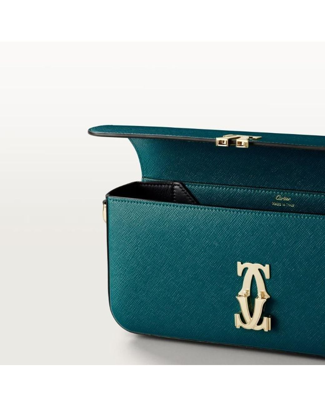 Eastern Green Cartier East-West Bag C De Crossbody in Green for Men | Lyst