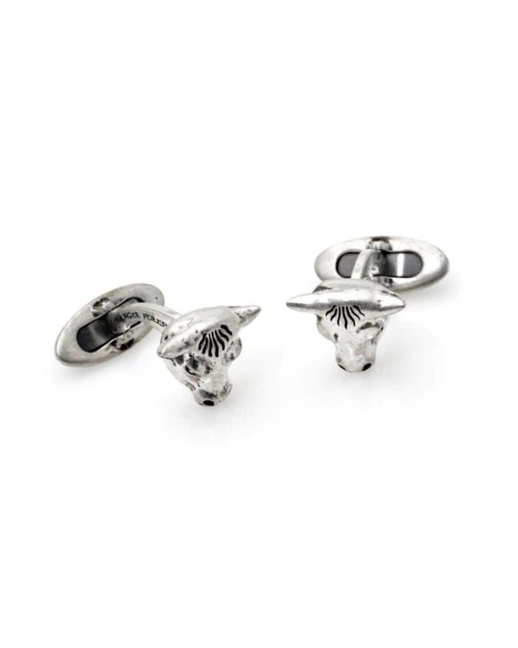 Gucci Metallic Anger Forest Sterling Cufflink Ybe52407400100U for men