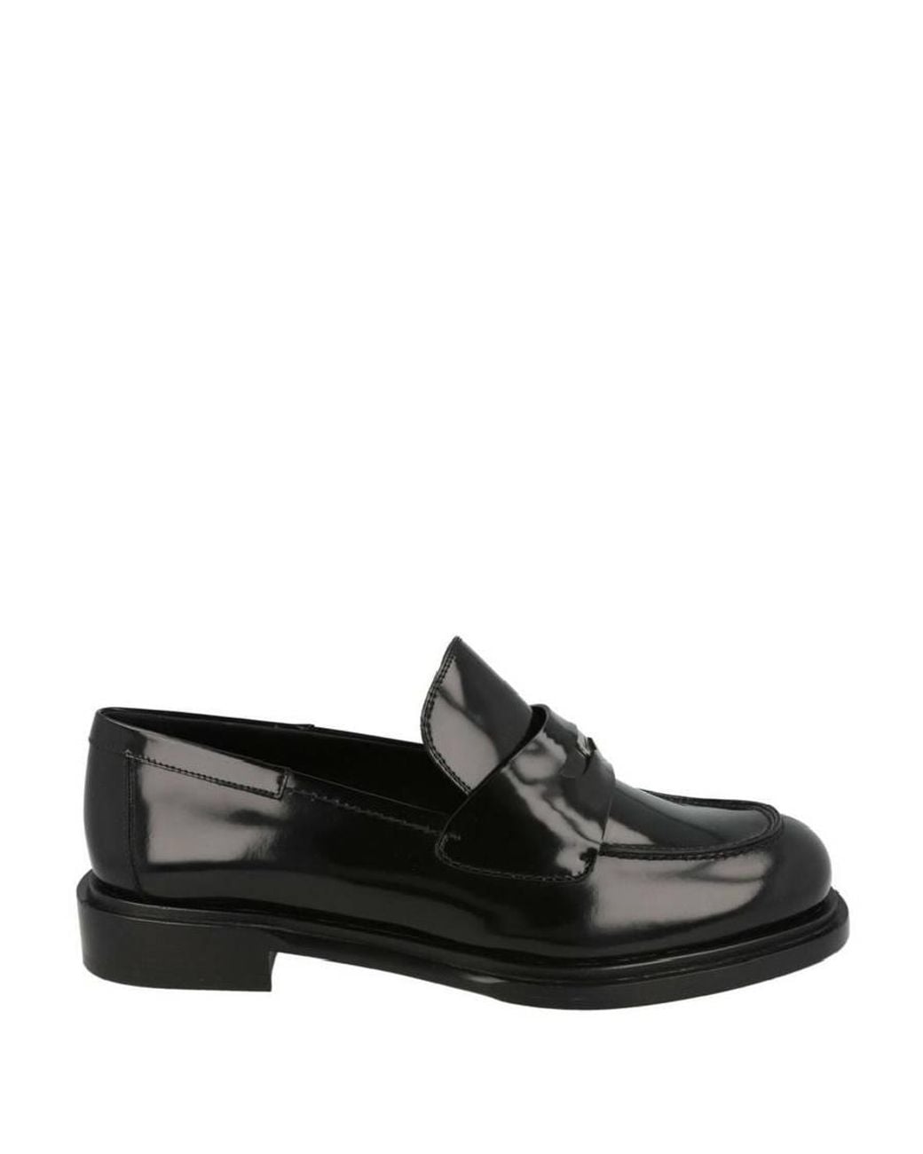 Ferragamo Black Ladies Loafers, Us