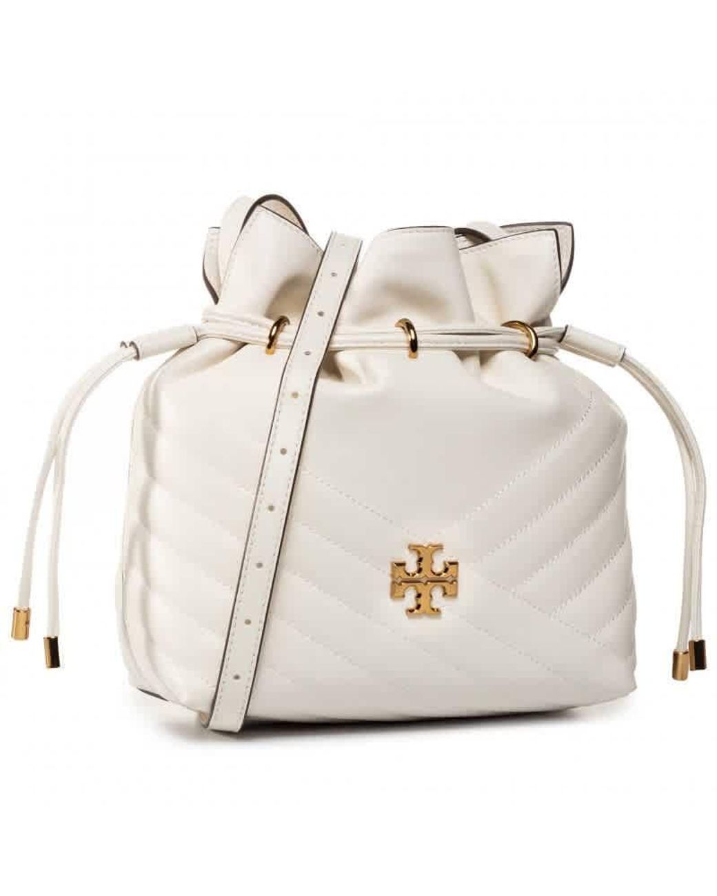 tory burch kira chevron mini bucket bag
