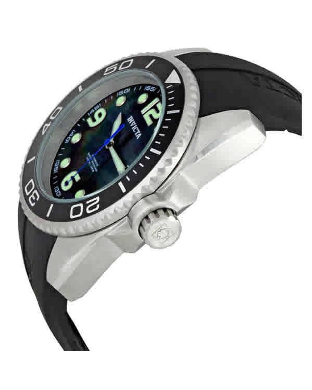 Invicta Black Mother of Pearl Dial Pro Diver-Watch stainless steel new battery Invicta Pro Diver Automatic Black Mother of Pearl Men main image 3
