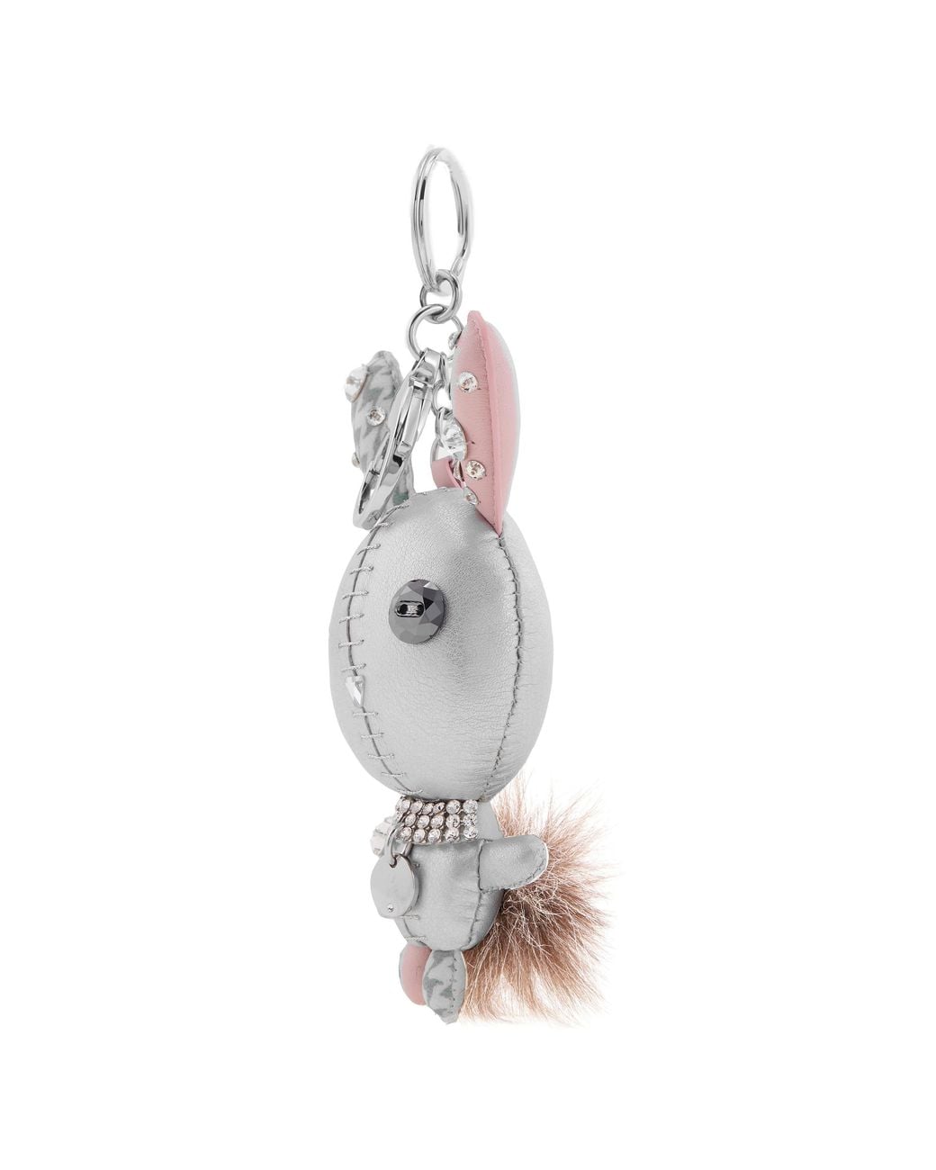Swarovski White Rabbit Mathilde Bag Charm for men