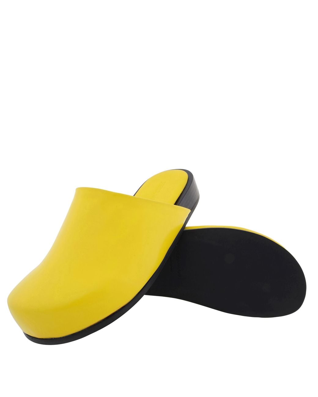 Ferragamo Yellow Ferragamo Felicya Leather Slip-On Loafers, Size 7