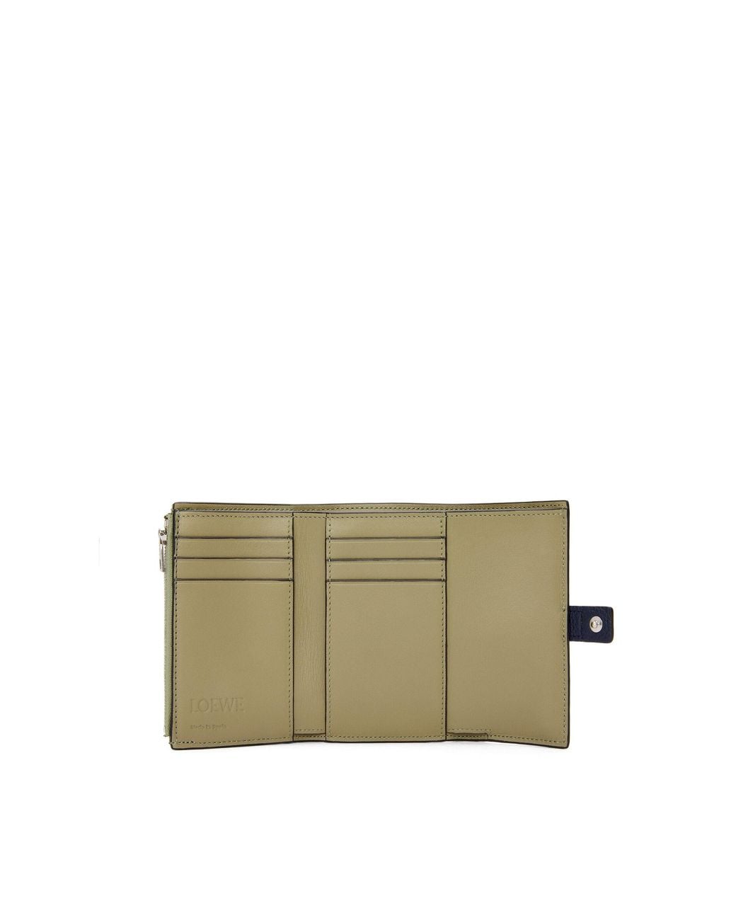 Loewe Blue Vertical Small Calfskin Wallet for men