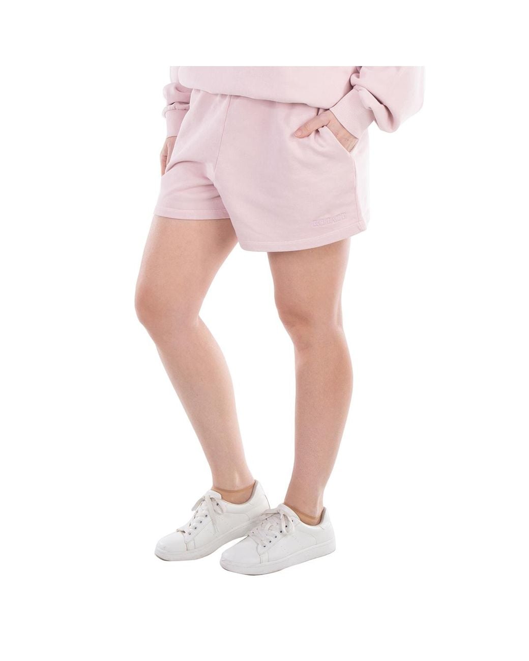 ROTATE BIRGER CHRISTENSEN Pink Ladies Fairy Tale Elasticated Shorts