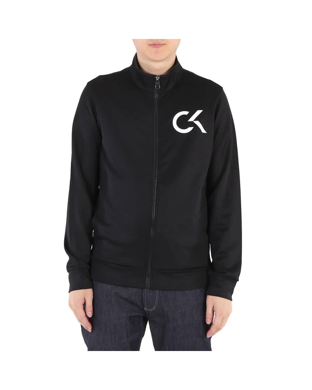 Calvin klein institutional logo popover jacket cheap