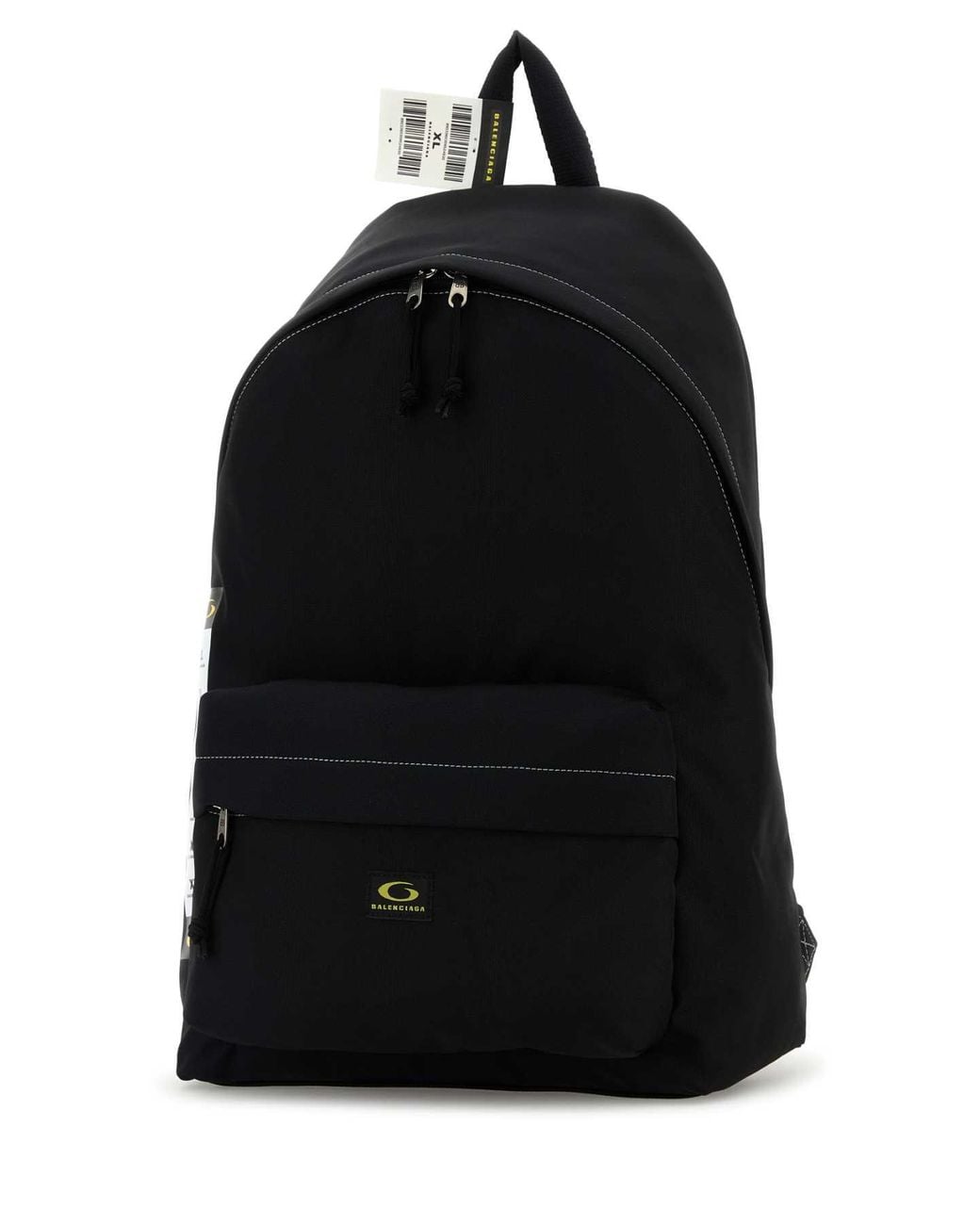 Balenciaga Black Canvas Explorer Backpack for men