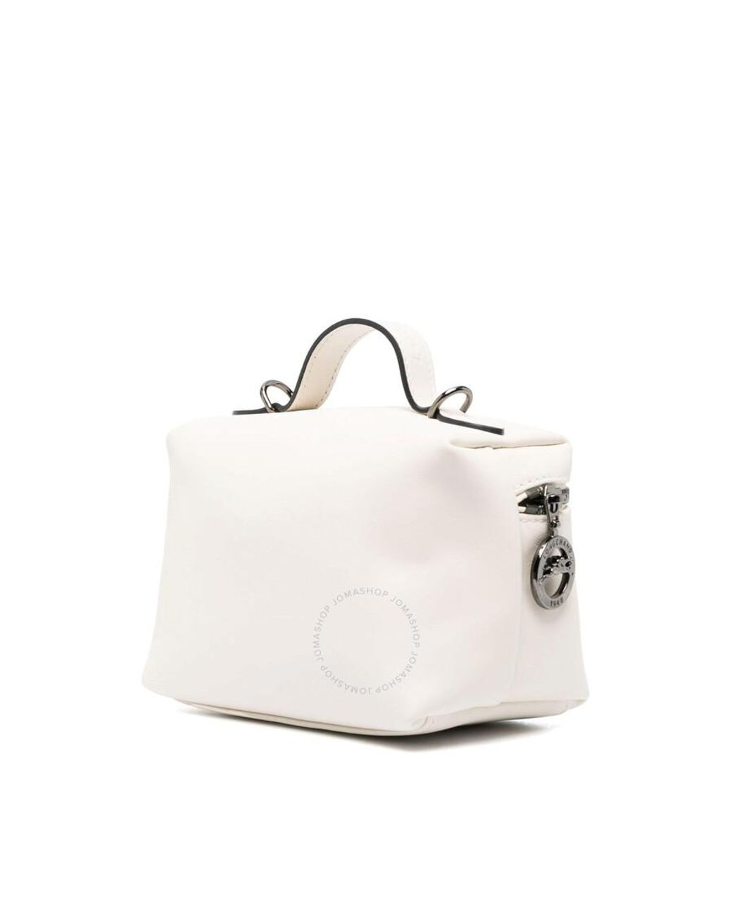 Longchamp Le Pliage Xtra Xs Leather Vanity Bag in White | Lyst