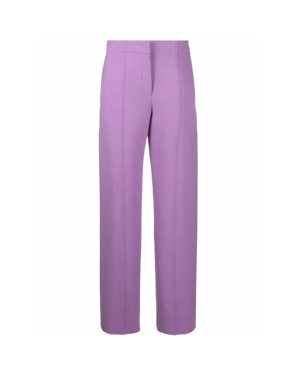 Ferragamo Purple Trousers