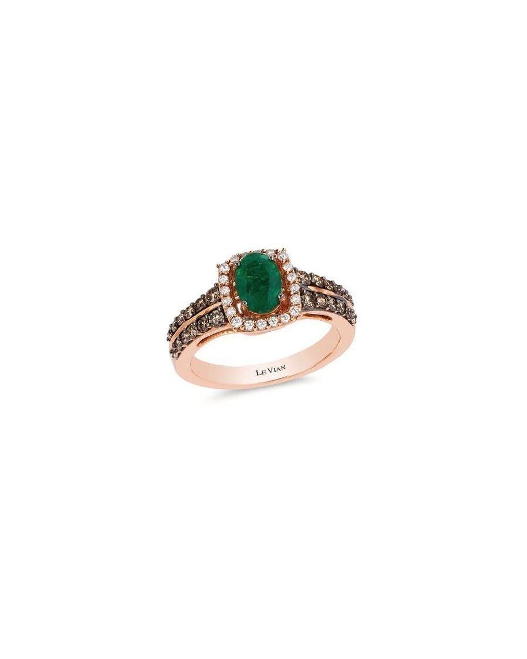 Le Vian Green Ladies Chocolatier Rings Set for men