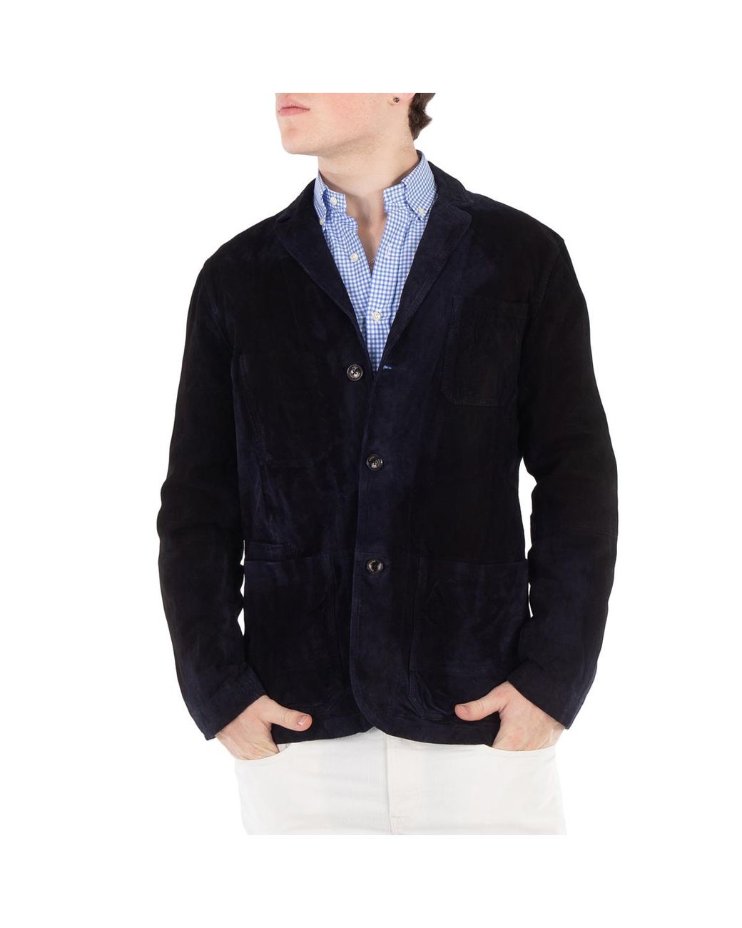 Polo Ralph Lauren Blue Polo Soft Tailored Corduroy Blazer for men